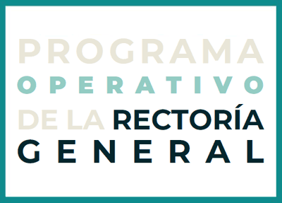 PROGRAMA OPERATIVO DE LA RECTORÍA GENERAL